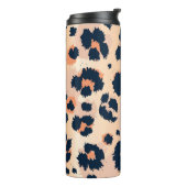 Leopard Muster: Funny Seamless Design Thermosbecher (Nach links gedreht)