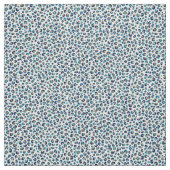 Leopard-Muster für Blue Gold Glitzer Stoff (Muster)