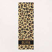 Leopard-Muster für klassische Individuelle Name-Dr Yogamatte (Vorderseite)