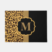 Leopard Muster Fußmatte (Vorderseite)