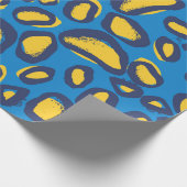 Leopard-Muster Geschenkpapier (Ecke)