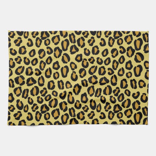 Leopard-Muster Handtuch (Horizontal)