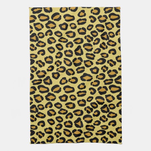 Leopard-Muster Handtuch (Vertikal)