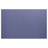 Leopard Muster in Raspberry auf Electric Blue Stoff (Yard (91,4 cm))