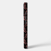 Leopard-Muster in rosa Case-Mate iPhone Hülle (Rückseite / Links)