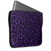 Leopard-Muster-Laptop-Hülse Laptopschutzhülle (Vorne Rechts)