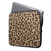 Leopard-Muster - Laptop-Sieb Laptopschutzhülle (Vorderseite Links)