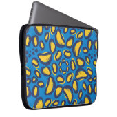 Leopard-Muster Laptopschutzhülle (Vorne Rechts)