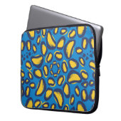 Leopard-Muster Laptopschutzhülle (Vorderseite Links)