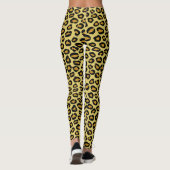 Leopard-Muster Leggings (Rückseite)