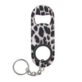 Leopard Muster Mini Flaschenöffner (Vorderseite)