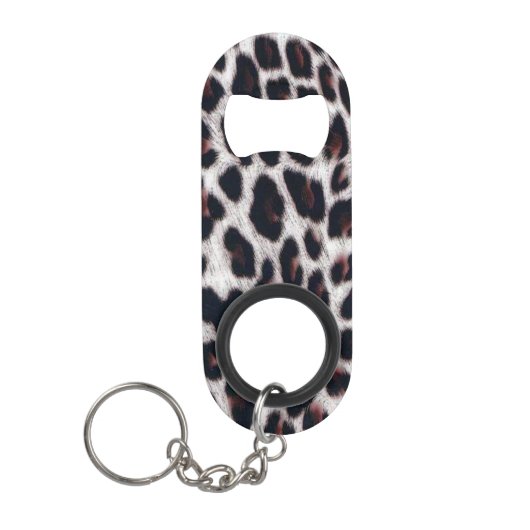 Leopard Muster Mini Flaschenöffner (Vorderseite)