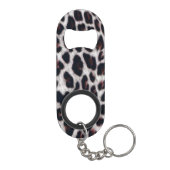 Leopard Muster Mini Flaschenöffner (Rückseite)