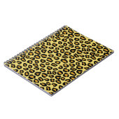 Leopard-Muster Notizblock (Linke Seite)