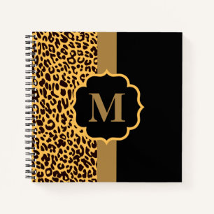 Leopard Muster Notizblock