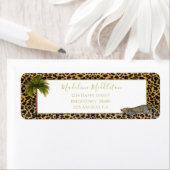 Leopard Muster Palm Tree Tropical Personal (Insitu)