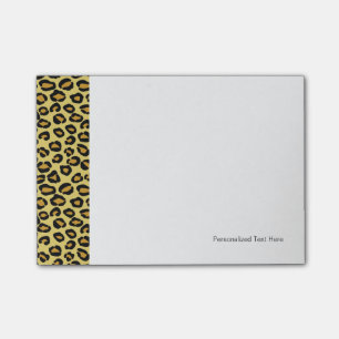 Leopard-Muster Post-it Klebezettel