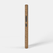 Leopard Muster Print Brown Samsung Galaxy Hülle (Rechte Seite)