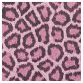 Leopard Muster rosa Stoff (Nahaufnahme)