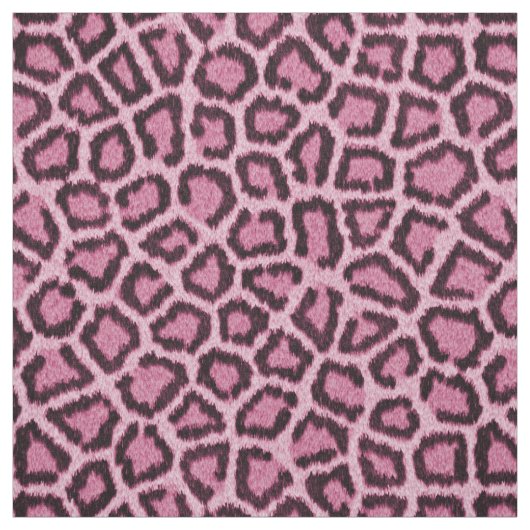 Leopard Muster rosa Stoff (Muster)