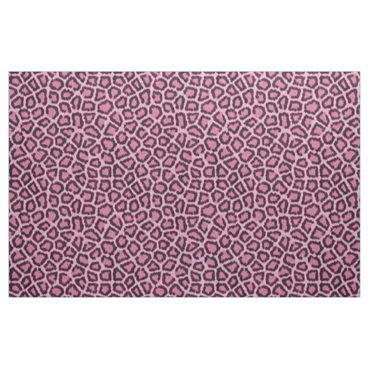 Leopard Muster rosa Stoff (Fat Quarter (45,7 x 55,9 cm))