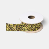 Leopard-Muster Satinband (Spule)