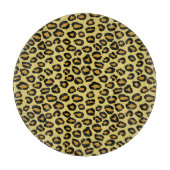 Leopard-Muster Schneidebrett (Vorderseite)