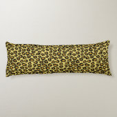 Leopard-Muster Seitenschläferkissen (Rückseite)