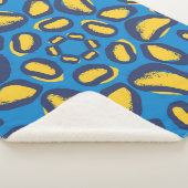 Leopard-Muster Sherpadecke (3/4)