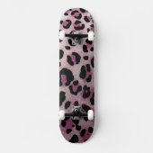 Leopard Muster Skateboard (Vorderseite)