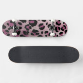 Leopard Muster Skateboard (Horizontal)
