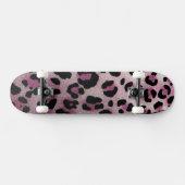 Leopard Muster Skateboard (Horizontal)