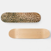 Leopard Muster Skateboard (Horizontal)