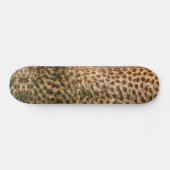 Leopard Muster Skateboard (Horizontal)