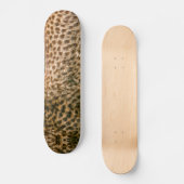 Leopard Muster Skateboard (Vorderseite)