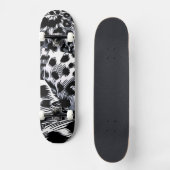 Leopard Muster Skateboard (Vorderseite)