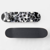 Leopard Muster Skateboard (Horizontal)