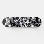 Leopard Muster Skateboard (Horizontal)