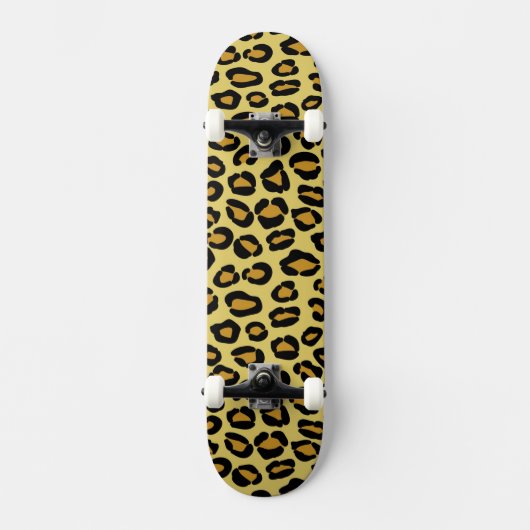Leopard-Muster Skateboard (Vorderseite)