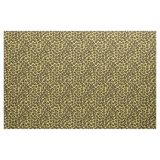 Leopard-Muster Stoff (Fat Quarter (45,7 x 55,9 cm))