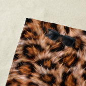 Leopard Muster Strandtuch (Beispiel)