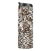 Leopard Muster Thermosbecher (Nach rechts gedreht)
