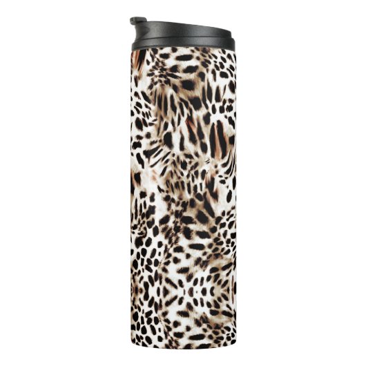 Leopard Muster Thermosbecher (Nach rechts gedreht)