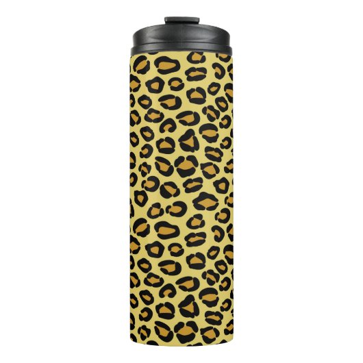Leopard-Muster Thermosbecher (Vorderseite)