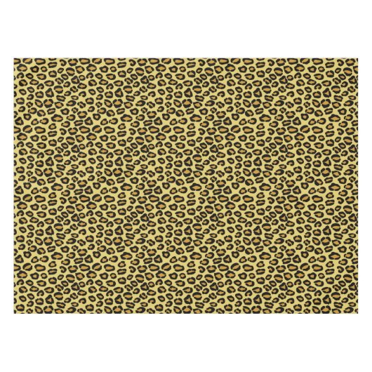 Leopard-Muster Tischdecke (Vorderseite (Horizontal))