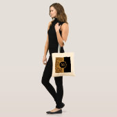 Leopard Muster Tragetasche (Vorderseite (Model))