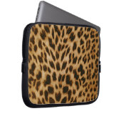 Leopard-Musterelektronik Laptopschutzhülle (Vorne Rechts)