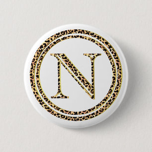 Leopard N Button