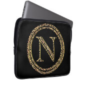 Leopard N Laptopschutzhülle (Vorne Rechts)