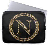 Leopard N Laptopschutzhülle (Vorderseite)